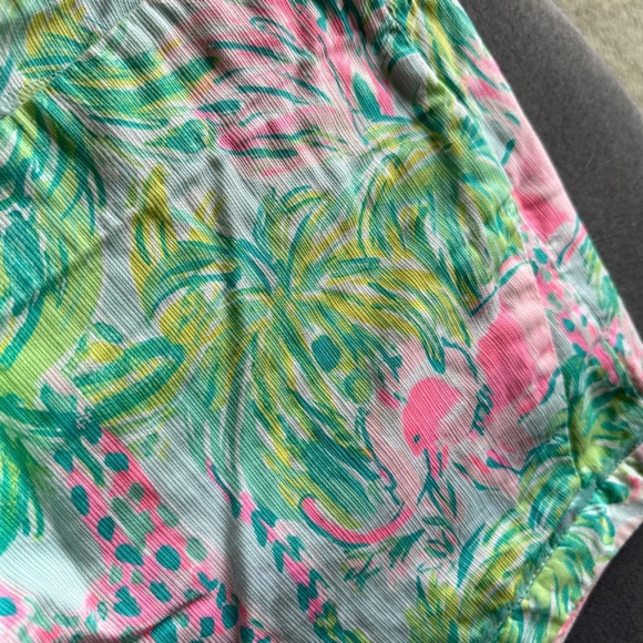 Lilly Pulitzer NWT 4" Adie Shorts Seasalt Blue On Parade - Picture 6 of 7